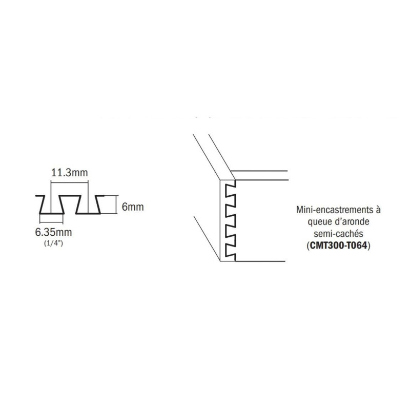 Peigne D Assemblage Cmt T Cmt