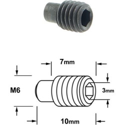 VIS M6x10