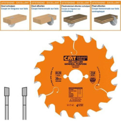 Lame circulaire CMT - Ø 120...