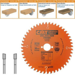 Lame circulaire CMT - Ø 216...