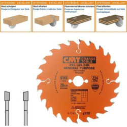 Lame circulaire CMT - Ø 165...