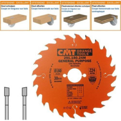 Lame circulaire CMT - Ø 180...