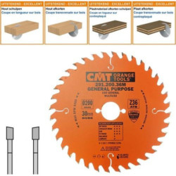 Lame circulaire CMT - Ø 200...