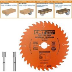 Lame circulaire CMT - Ø 235...