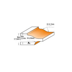 Fraise carbure CMT plate...