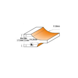 Fraise carbure CMT plate...