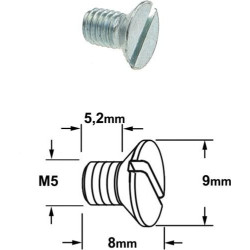 VIS M5 X 5.2 X 8