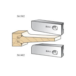 Jeu de 2 couteaux ZAK 561502