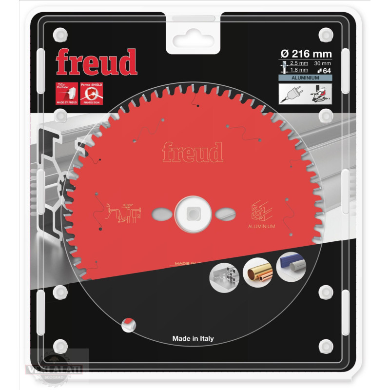 Lame de scie circulaire FREUD pour le sciage de l'aluminium