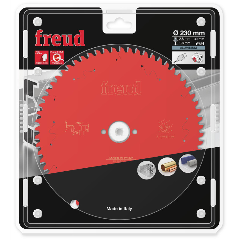 Lame circulaire ALU Ø230 x 30mm - 2,8/1,8 - Z64 - Freud FR19A001H