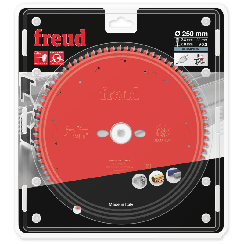 Lame circulaire ALU Ø250 x 30mm - 2,8/2,0 - Z80 - Freud FR23A001M