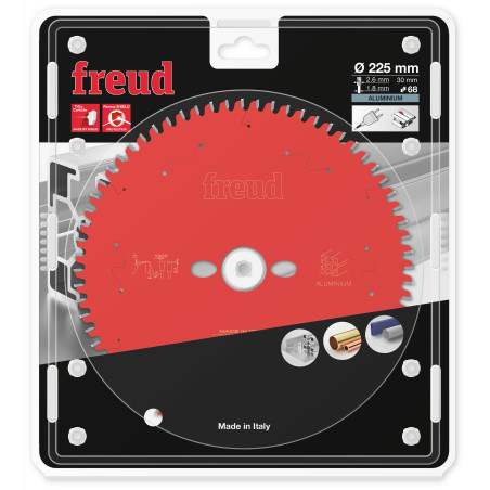 Lame circulaire ALU Ø225 x 30mm - 2,6/1,8 - Z68 - Freud FR18A001T